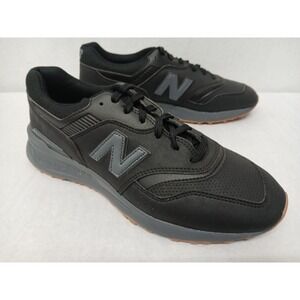 New Balance Men's 997 Leather Golf Shoes NBG997SBGR Black Gray Sz 10‎